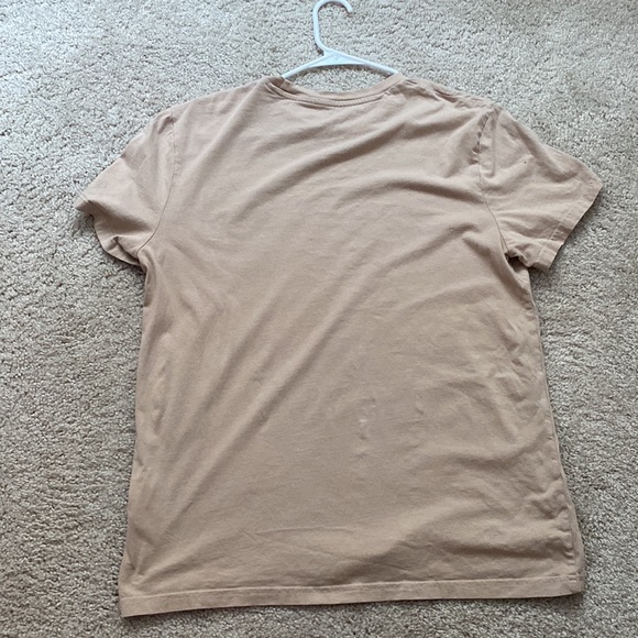 H&M Mens Regular Fit Shirt Gold Size Large - Picture 3 of 3